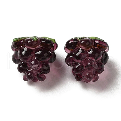 Handmade Lampwork Beads X-LAMP-Q033-04A-1