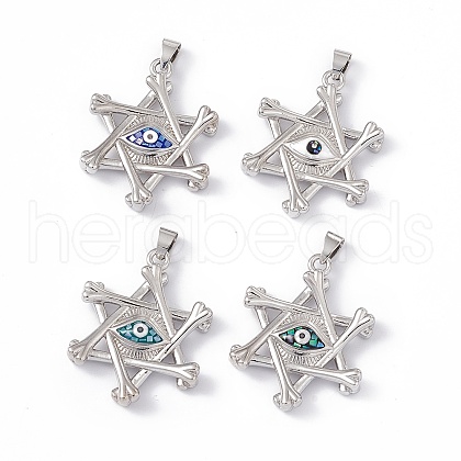 Natural Shell Pendants KK-M234-03P-1