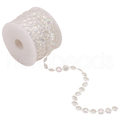 Handmade Plastic Beaded Chains CHC-CJ0001-55-1