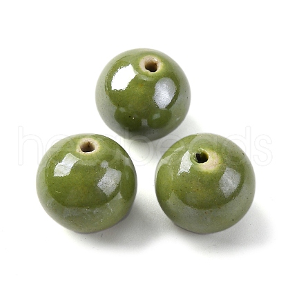 Handmade Polymer Clay Beads PORC-K005-02C-09-1