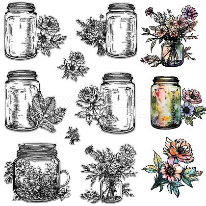 Plastic Stamps DIY-WH20018-0226-1
