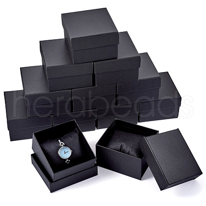 Rectangle Paper Jewelry Gift Boxes CON-TAC0010-91H-1
