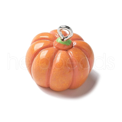 Resin Iron Pendants RESI-D280-01-1