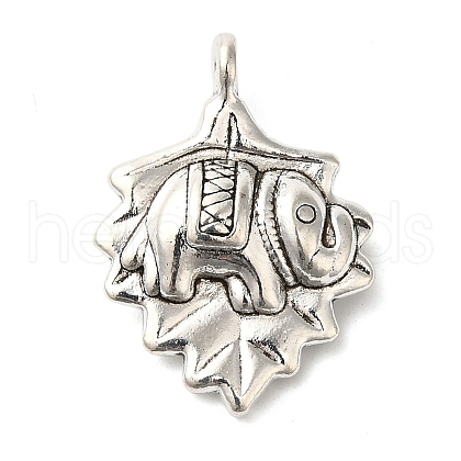 Tibetan Style Alloy Pendants FIND-Z059-10AS-1