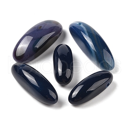 Natural Agate(Dyed & Heated) Beads G-M440-02I-1