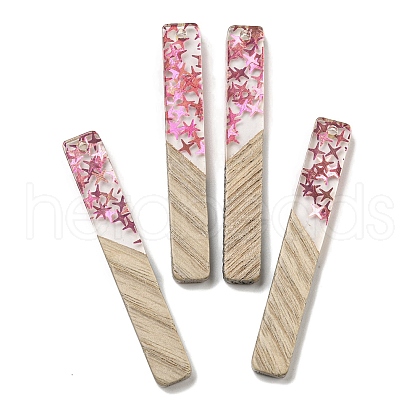 Wooden Pendants FIND-B042-06B-1