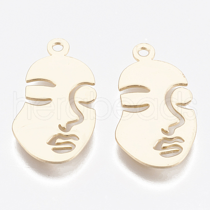 Brass Pendants X-KK-Q750-008G-1
