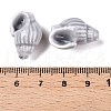 Handmade Printed Porcelain Beads Strand PORC-T133-01G-4