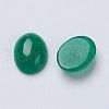 Natural White Jade Cabochons G-F400-02-6x8mm-2