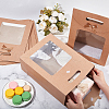 Rectangle Kraft Paper Gift Bags CON-WH0088-80-3