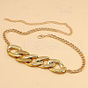 Alloy Curb Chain Waist Beads FS-WG9B36C-01-3