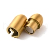 Ion Plating(IP) 304 Stainless Steel Locking Tube Magnetic Clasps STAS-F194-14G-3