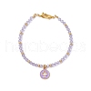 Imitation Austrian Crystal Beads Stretch Bracelets BJEW-JB11571-2