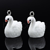 Flocky Resin Pendants RESI-N032-13-3