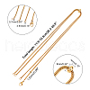 Unicraftale Adjustable 304 Stainless Steel Slider Necklaces NJEW-UN0001-001-7