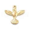 304 Stainless Steel Pendants STAS-R155-003G-1