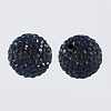 Pave Disco Ball Beads X-RB-A130-10mm-7-1