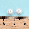 Plastic Imitation Pearl Beads PEAR-H020-01E-3