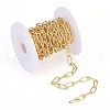 Brass Paperclip Chains CHC-G007-01G-01-3