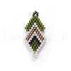 MIYUKI & TOHO Handmade Japanese Seed Beads Links SEED-A029-AB14-2