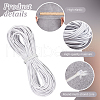 30 Yards Polyester Rubber Elastic Cord EW-WH0019-05B-4