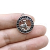Constellation Themes Alloy Rhinestone Pendants PW-WG6B97D-09-1