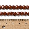 Natural Red Jasper Beads Strands G-P575-C02-6mm-5