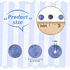 Olycraft 3 Strands Natural Sodalite Beads Strands G-OC0005-06-2