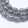 Electroplate Glass Beads EGLA-G023-S-PL01-1