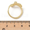 Brass Cuff Rings RJEW-Z101-03G-5