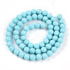Synthetic Turquoise Beads Strands G-A255-A04-02B-2