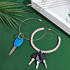 AHADERMAKER 20Pcs 304 Stainless Steel Cable Wire Keychain AJEW-GA0006-85-4