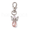 10Pcs Glass Pendant Decorations HJEW-JM02548-4