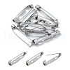 Iron Brooch Findings IFIN-YW0001-75-1