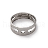 316L Surgical Stainless Steel  Ring Settings STAS-C125-03P-2