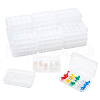 5 Grids Plastic Storage Boxes AJEW-WH0534-32-1