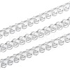 Tarnish Resistant Handmade 304 Stainless Steel Link Chains CHS-M004-08P-1