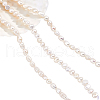  3 Strands 3 Styles Natural Cultured Freshwater Pearl Beads Strands PEAR-NB0001-86-1