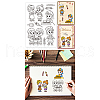 Custom Summer Theme PVC Plastic Clear Stamps DIY-WH0631-0481-9