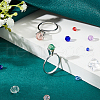 DICOSMETIC Aluminium Alloy Finger Ring Components FIND-DC0006-70P-5