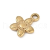 304 Stainless Steel Pendants STAS-D366-07A-G-2