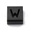 Ion Plating(IP) 304 Stainless Steel Square Slide Charms STAS-L132-05W-B-1
