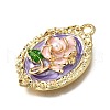 Alloy Enamel Pendants ENAM-K076-13B-03-2