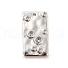 304 Stainless Steel Pendant Rhinestone Settings STAS-F282-16P-1