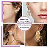GOMAKERER 925 Sterling Silver Round Flat Pad Stud Earring Findings STER-GO0001-47-6