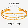 304 Stainless Steel Cuff Bangles ID4406-2-4