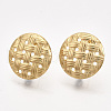 304 Stainless Steel Stud Earring Findings X-STAS-S079-49A-2