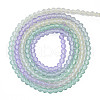 Transparent Glass Beads Strands GLAA-N041-009-12-1