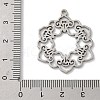 304 Stainless Steel Pendants STAS-V016-01P-3