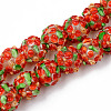 Handmade Lampwork Beads Strands LAMP-N021-015A-02-1